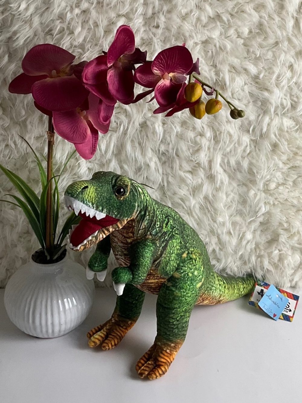 GANZ TYRANNOSAURUS STUFFED PLUSH DINOSAUR/STUFFED ANIMAL~NEW!